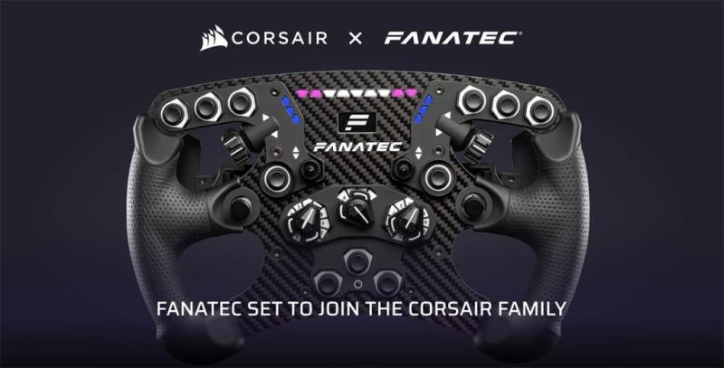 CORSAIR is set to acquire Fanatec Sim Racing Corsair, Gaming, sim 1