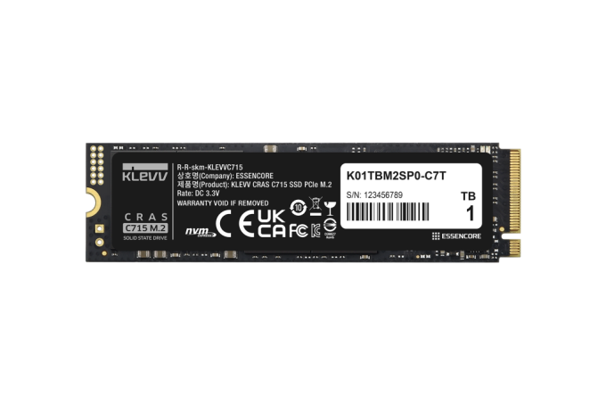 KLEVV ULTRA-FAST GENUINE G560 PCIE GEN5 SSD m.2 ssd, Motherboard, SSD 3