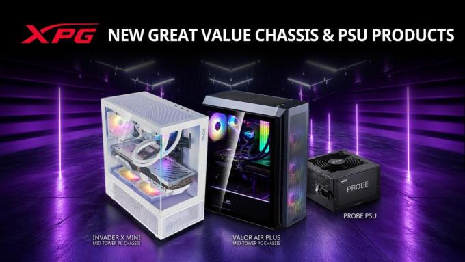 XPG LAUNCHES NEW GREAT VALUE CHASSIS & PSU PRODUCTS 1