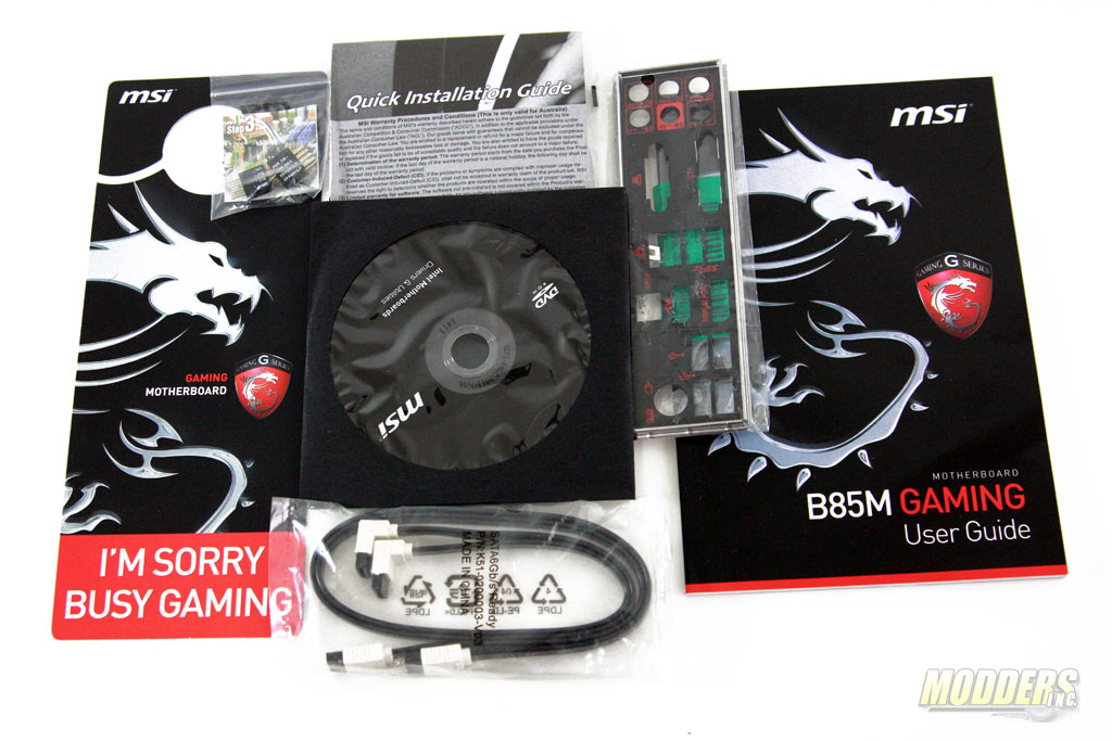 MSI B85M Gaming Motherboard Review - Modders Inc