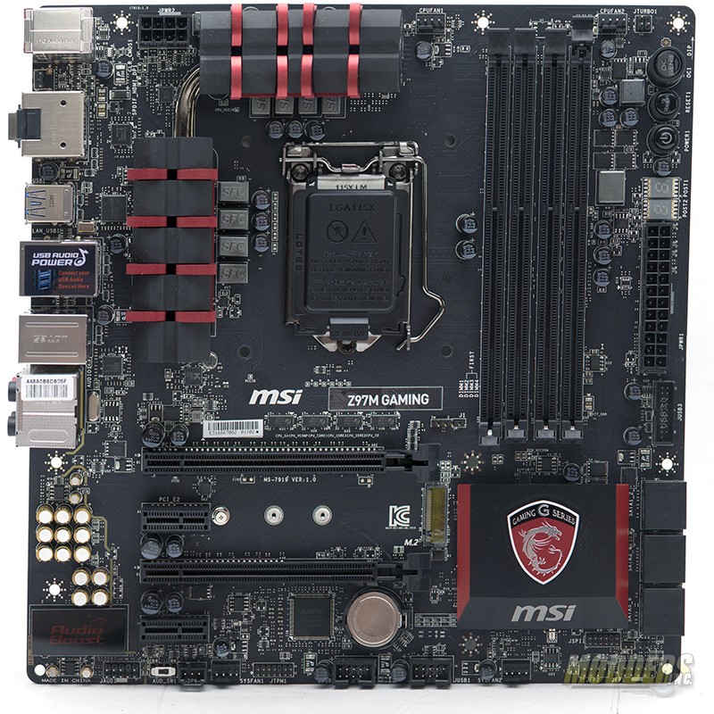 MSI Z97M Gaming Motherboard Review | Modders Inc