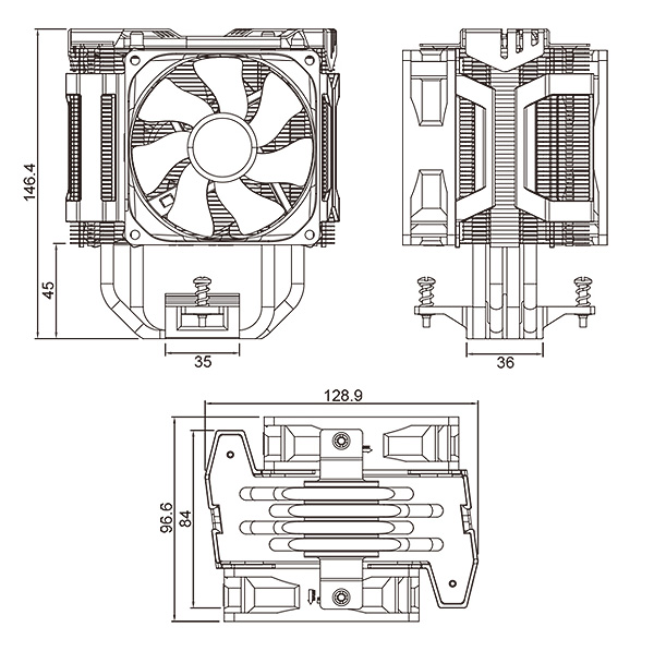 Схема cooler master