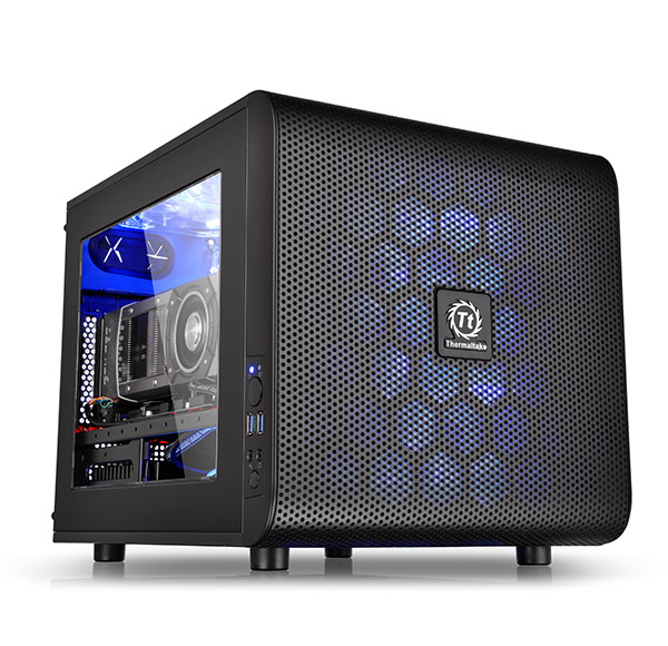 Thermaltake Core V21 Micro-ATX Stackable Case Now Available | Modders Inc