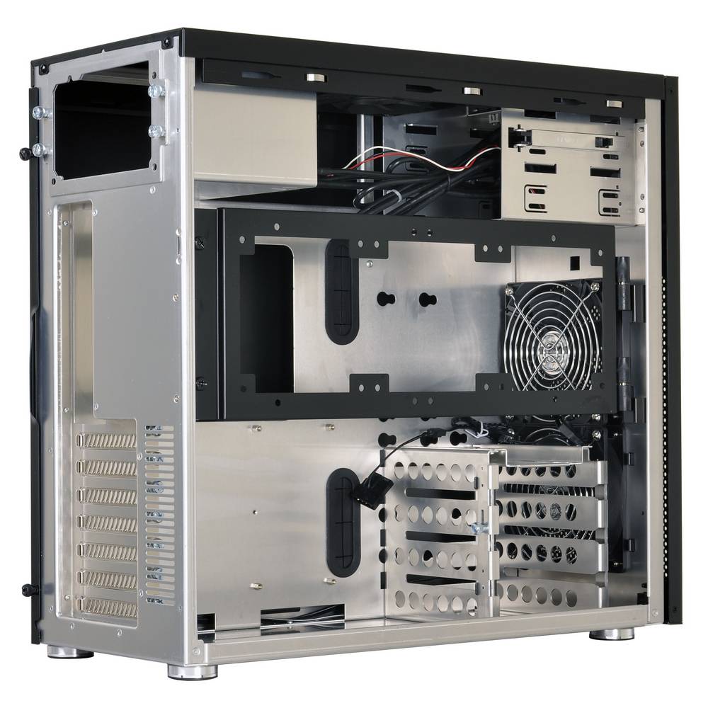 The new Lian Li PC-18 mid-tower case has a very...