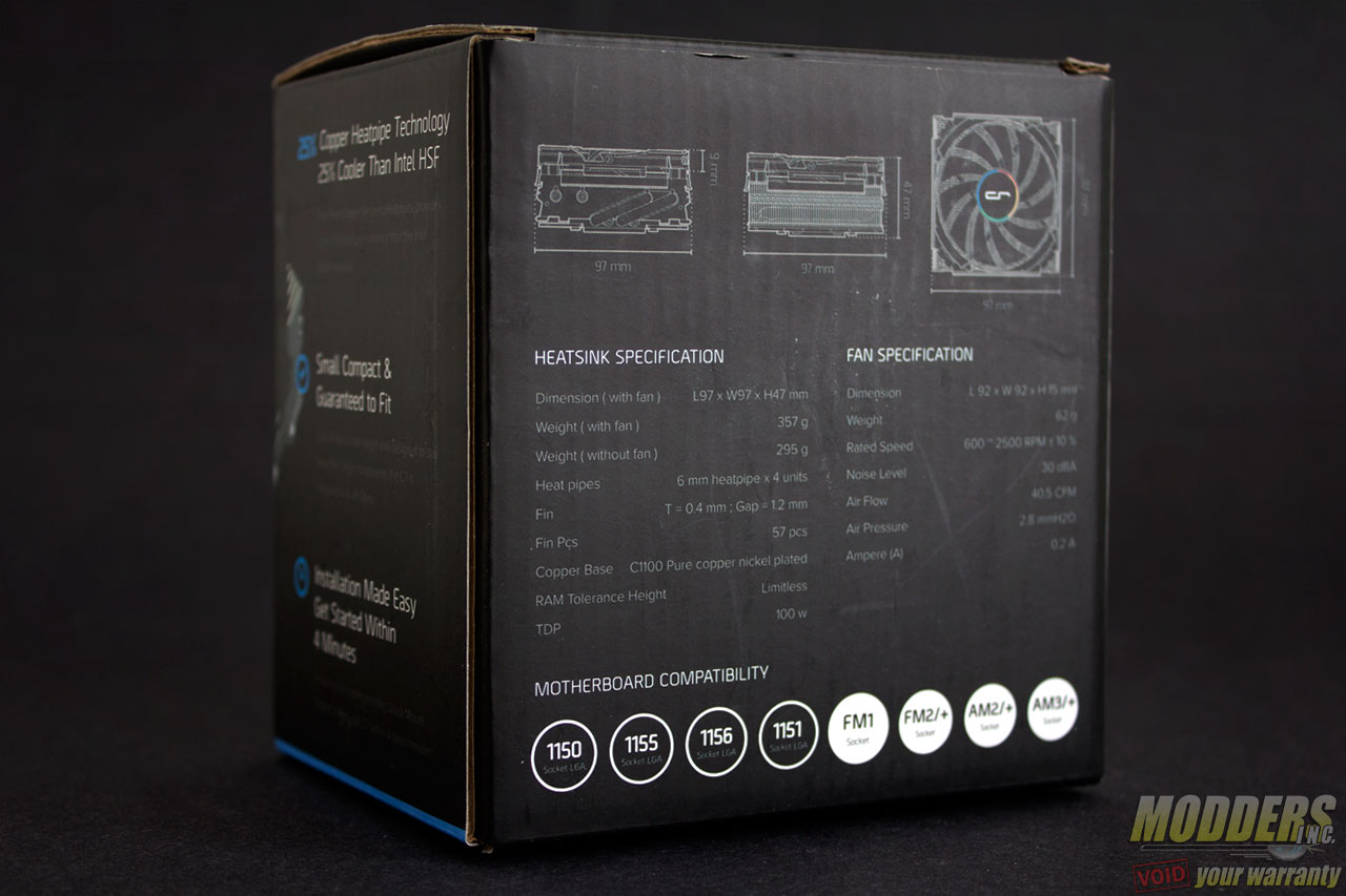 CRYORIG C7 CPU Cooler Review: On The Topic Of Clearance - Modders Inc