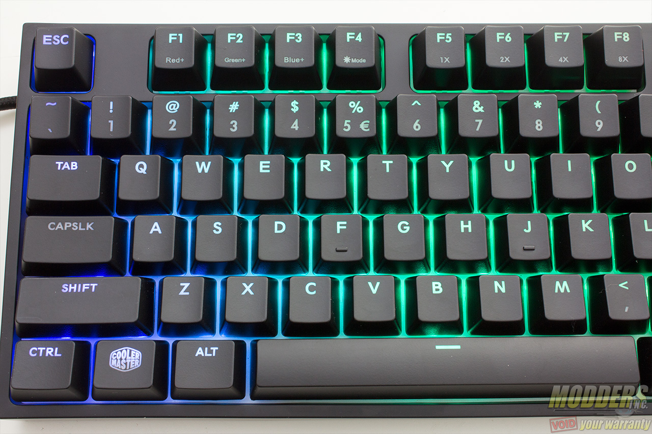 Cooler Master MasterKeys Pro L Keyboard Review: Spectrum Ad Infinitum ...