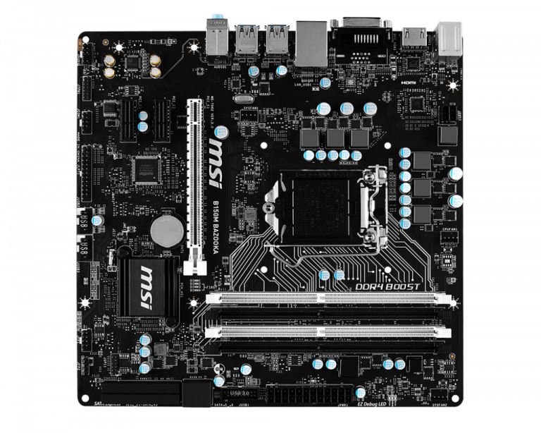 Msi B150m Mortar Arctic And B150m Bazooka Motherboards Now Available