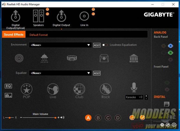 gigabyte realtek hd audio manager settings for the best bass