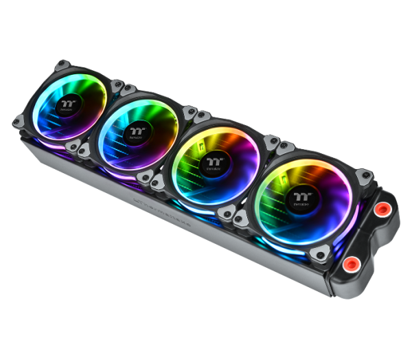 More RGB From Thermaltake As Pacific W4 CPU Block And Riing Plus 12 ...