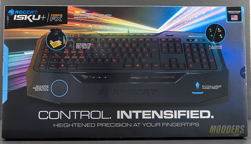 ROCCAT Isku+ Force FX Gaming Keyboard Review - Modders Inc