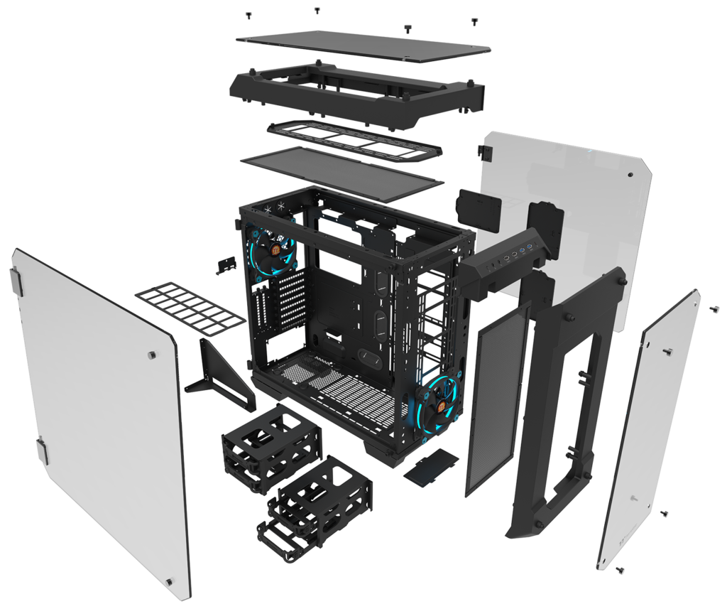 Thermaltake Expands View Line With View 71 TG Full-Tower - Modders Inc