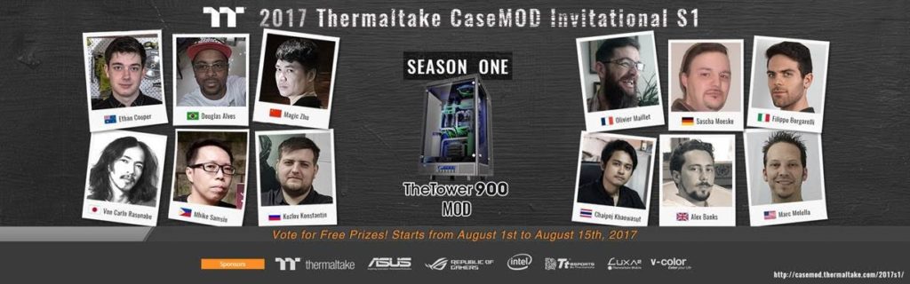 Thermaltake 2017 CaseMOD Invitational Season 1 Voting Now Open ...