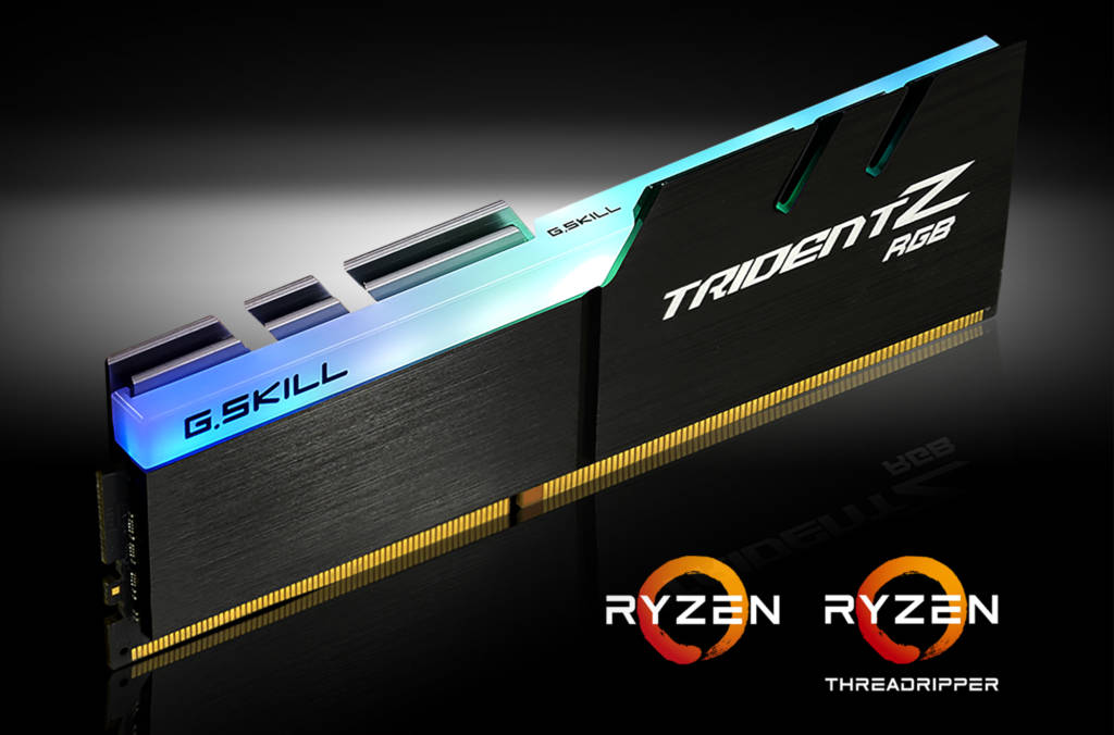 G.SKILL Releases AMD Compatible Trident Z RGB Kits - Modders Inc