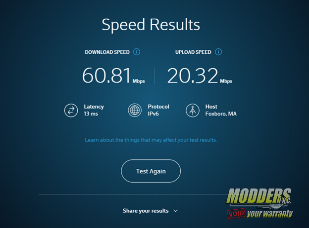 wifi speed test comcast
