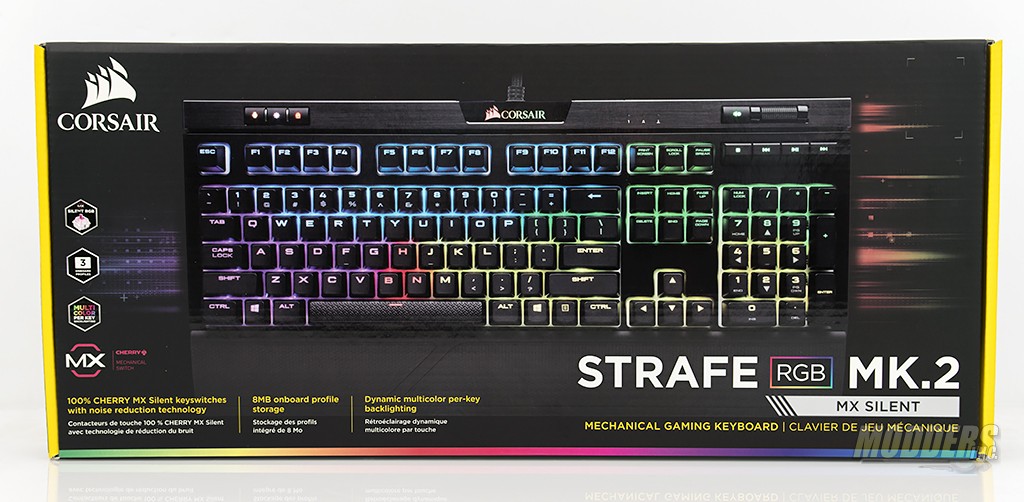 Corsair STRAFE RGB Mk.2 Gaming Keyboard Review — Modders-Inc