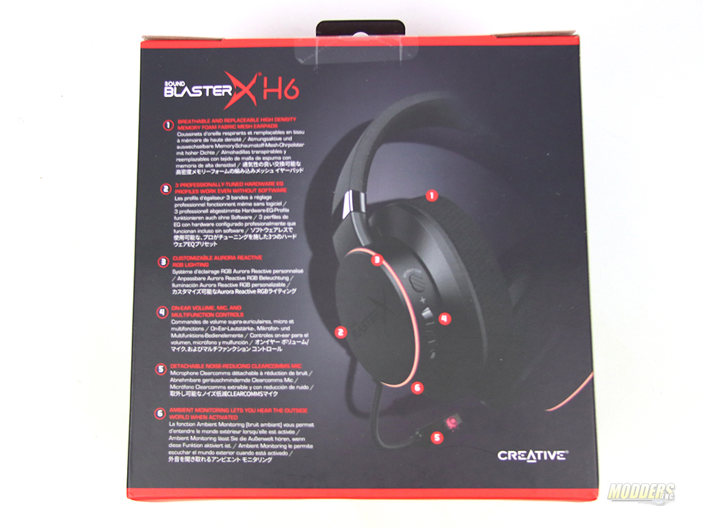 Creative sound blasterx h6